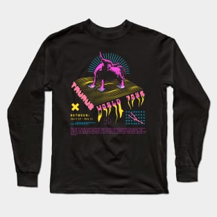 Taurus Zodiac Long Sleeve T-Shirt